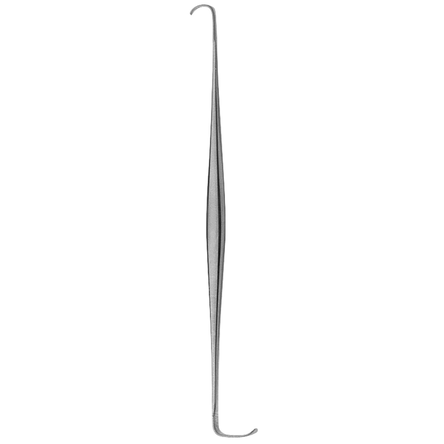 Ragnell Retractor, Round Handle, Double-Ended, 3.0mm X 8.0mm Blades, 5.0mm X 15.0 Mm Blades, 6 1/4" (16.0 Cm)